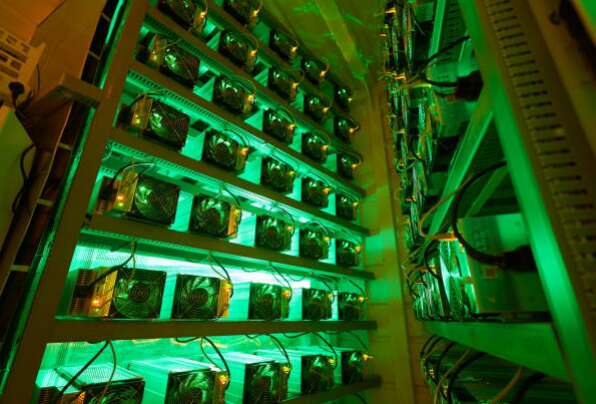 Minado de criptomonedas